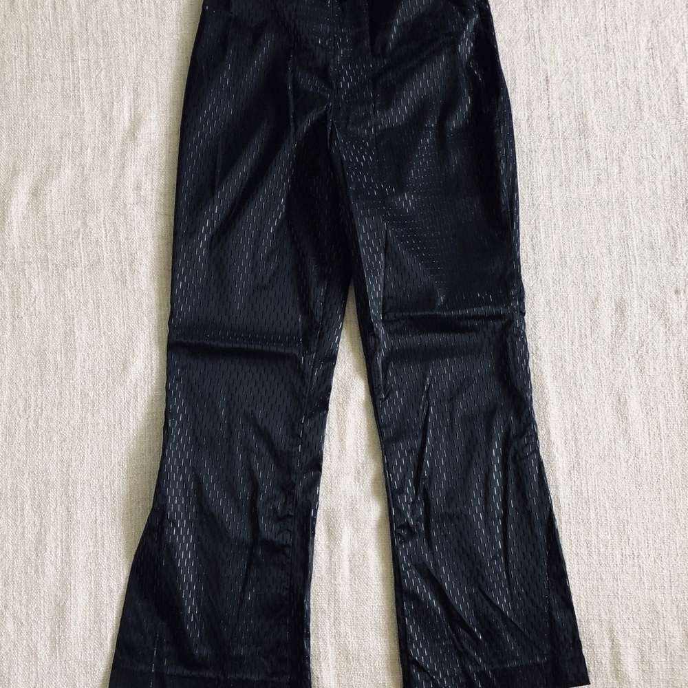 Bebe Shiny Wide Leg Trousers - Picture 8 of 8